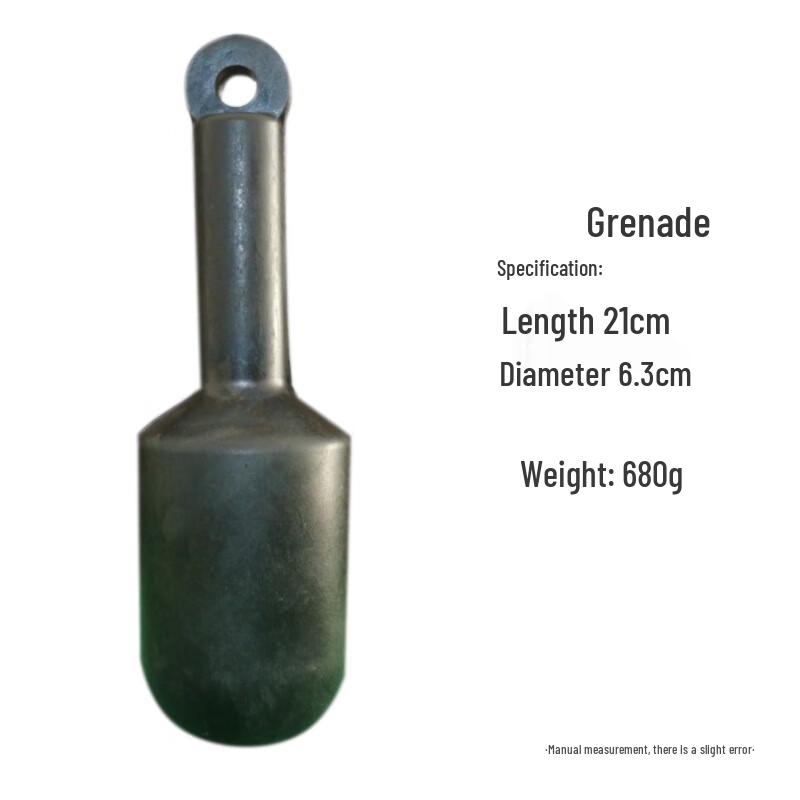 Brangdy Luminous Marine Rubber Heaving Line Ball 0.68KG