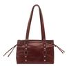 Retro underarm bag women's spring and summer new trendy fashion tote bag texture large capacity shoulder bag