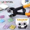 LEONTOOL Glass Tile Nippers, Mosaic Cutter, Roller-Type Mosaic Pliers with Carbide Wheel Blades, Glass Cutter, Glass Nippers, Tile Nippers, Tile Plier