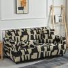 Printed Sofa Covers for Living Room Elastic Corner Couch Cover L Shaped Chaise Longue Slipcover Furniture Protector 1/2/3/4 Seat