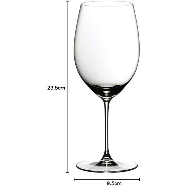 Riedel Veritas Cabernet/Merlot Glasses, 8 Pieces (7449/0)