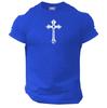 La Maglietta a Croce Abbigliamento Palestra Bodybuilding Allenamento Workout Esercizio Boxe Top
