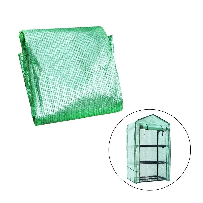 

4 Tier Greenhouse Iron Stands Shelves Outdoor Garden Mini Garden Warm Room Greenhouse Garden Plants Cover (Without Iron Stand) China Mainland