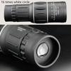 16X52 Monokular-Teleskop Dual Focus Zoom Fernglas Hd Umfang Nachtsicht Mit Gurt Optische Linse/Gummi Outdoor