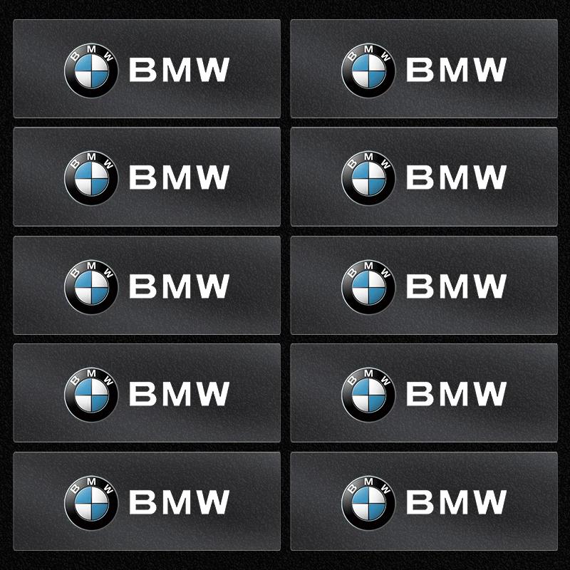 M LOGO Emblem Car Interior Random Stickers Car Steering Wheel Styling For BMW X7 X3 X4 X5 X6 3 4 5 6 7 Series Z4 M M3 M5 M6 E38 E39 E46 E53 E60 E61