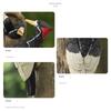 Woodpecke Sculpture Outdoor Bird Statue Resin Hanging Bird Figurines Outdoor Trees Huggers Decors for Lawn Ornament