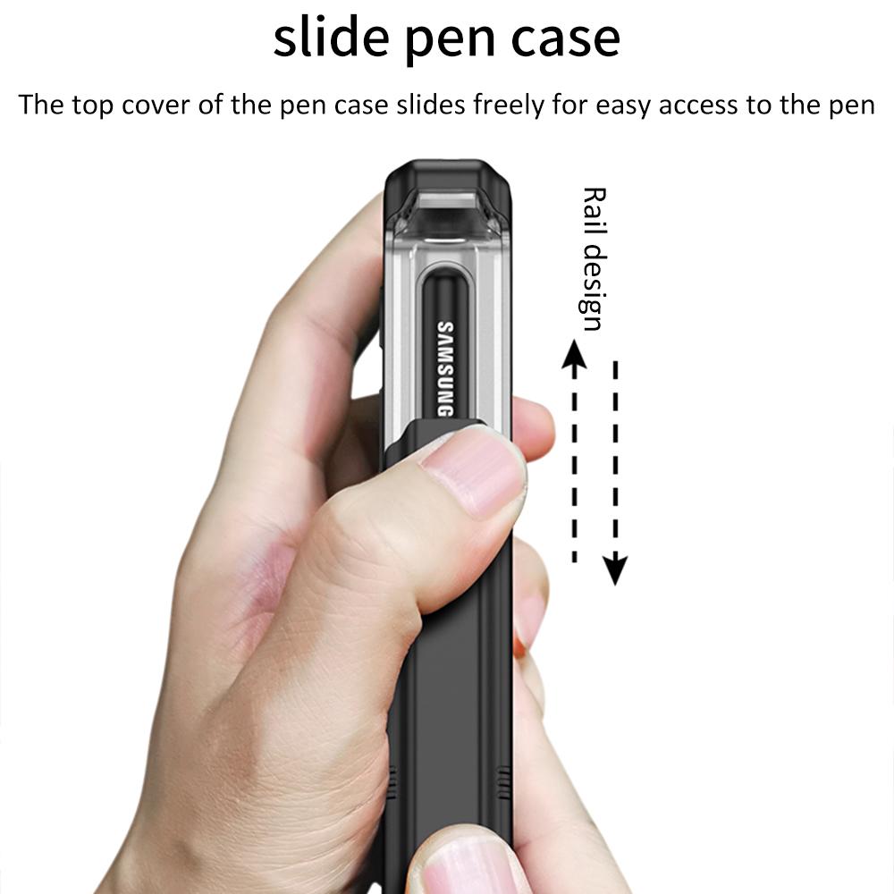 Ställbart Portabelt Fulltäckande Glasfilmskal För Samsung Galaxy Z Fold 4 5g Fold3 Fold4 Fold 3 Zfold3 Zfold4 Telefonskal