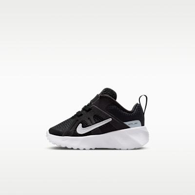 Nike Metro Tek Black White (TD) 25