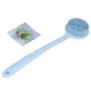 Silicone Back Brush Dual Sided Thickening Anti Slip   Handle Back Scrubber for Shower