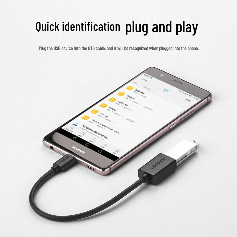 Ugreen Адаптер USB-C к USB OTG Кабель для передачи данных