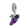 925 Sterling Silver Rainbow Sunflower Beads Animal Elephant Pendant Charms Fit Bracelet For Women