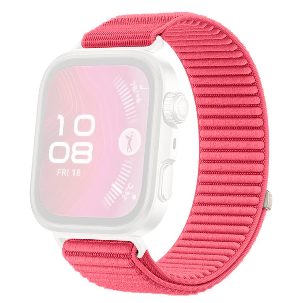 KALEBOL Wrist Strap for Huawei Watch Fit 4 Pro/Fit 4/Fit 3 Magic Tape Nylon Woven Watch Band