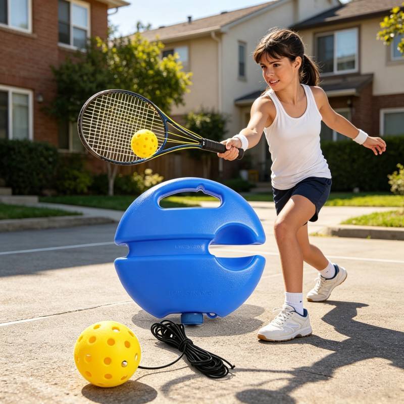 Pickleball Training Net Pe Outdoor Tennis Practice Balls For Ball Sports