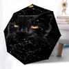 1pc cat constellationsOpen/Close Umbrella-Windproof, Compact Travel Umbrella, Sturdy 8-Rib Shaft, Outdoor Accessory1198