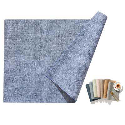 Univo Colors Set of PU Stylish and Easy To and for Home and Restaurant Use X Set of Placemats, 2, High-Quality Leather, Decorative, Clean, Washable,