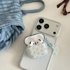 Transparent blue background yellow star AirPods 1 generation earphone case for Apple earphones AirPods 1 generation Pro1