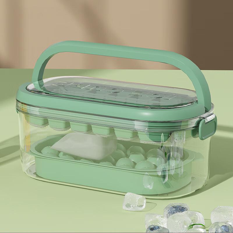 

Portable 54-Grid Double-Layer Soft-Bottom Ice Cube Tray