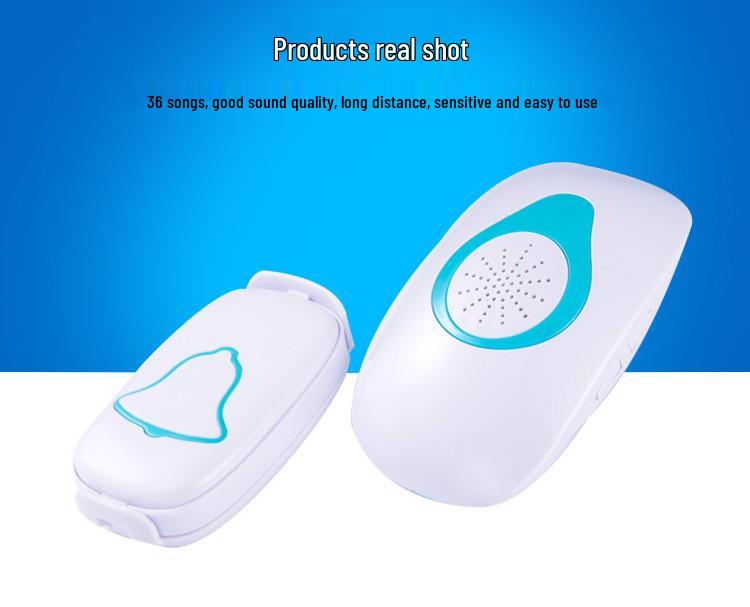 Boyer A608 Long-Range Wireless Doorbell with Remote Control