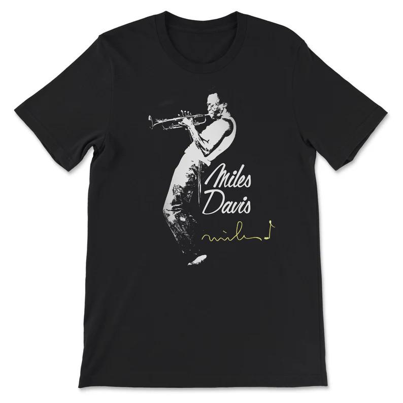 Miles Davis Live In Concert Cotton Black Full Size S-234XL Unisex Shirt Unisex T-Shirt M