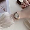 Gold Silver Steel Belt Diamond-encrusted High-end Women's Watch Simple Scale Alloy Rhinestone Quartz Watch Batch Watch