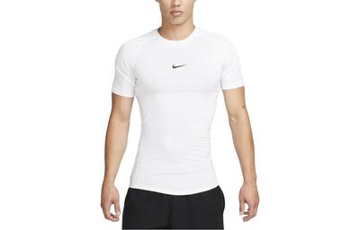 Ανδρικό Αθλητικό Μπλουζάκι Pro Dri-FIT με Κοντό Μανίκι Λευκό FB7933-100