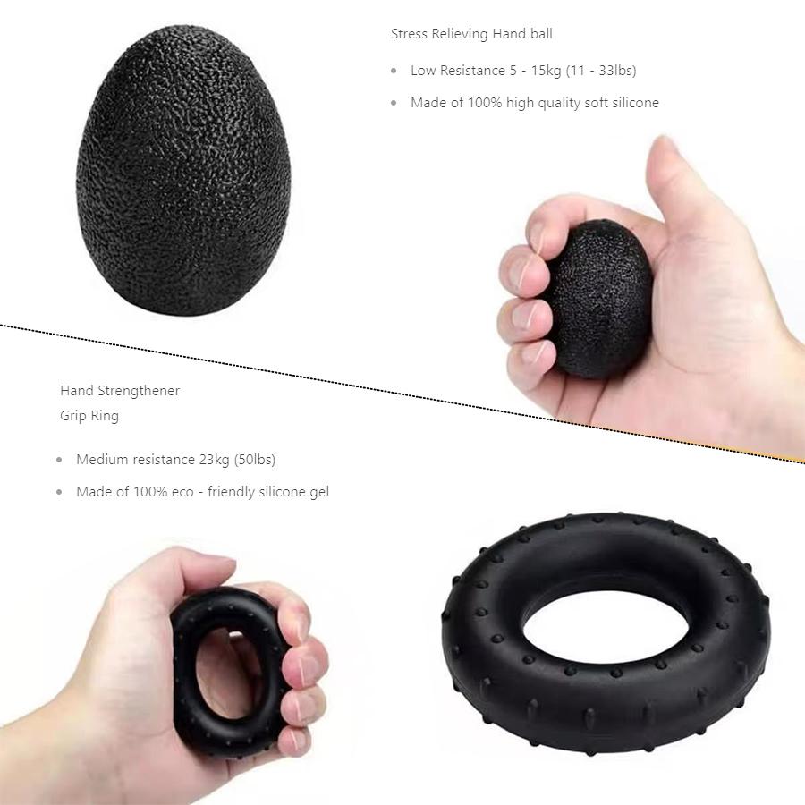 Professional Trainer Hand Gripper Set Crank Handle High Resistance Adjustable Grip Strengthener for Forearm Exercise Improves