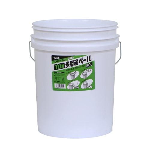 

Asahipen Professional Multi-Purpose Pail, 20L, TB-7 White, Convenient and Durable Multi-Purpose Container, Lid Sold Separately