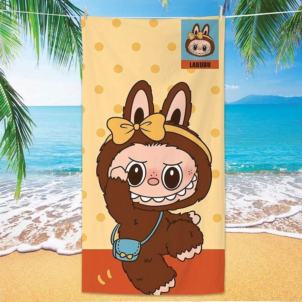 Cute Cartoon Children's Bath Towels, Running Sports Quick-drying Towels, Swimming Bath Towels, Beach Towels