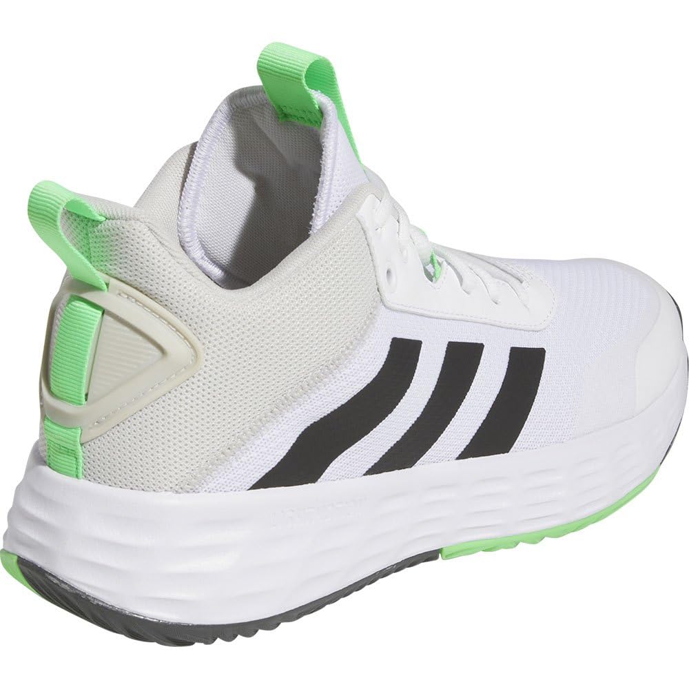 Adidas OWNTHEGAME LRM65 Size 2.0 Men's Sneakers, White, 25.5cm