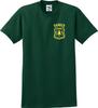 T-shirt Unisex con Stemma Ranger del Servizio Forestale USA sul Petto Sinistro (S-5X)