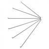 Er Er NIPPLES MTB Bike NIPPLES Steel SPOKES Bike Spokes Black