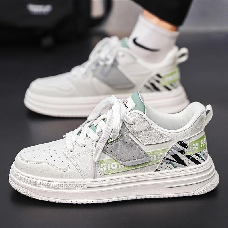 Mode Chaussures de Sport pour Hommes Chaussures Décontractées à Plateforme pour Hommes Tendance Baskets Respirantes Automne Chunky Sport Chaussures de Course Zapatillas Hombre