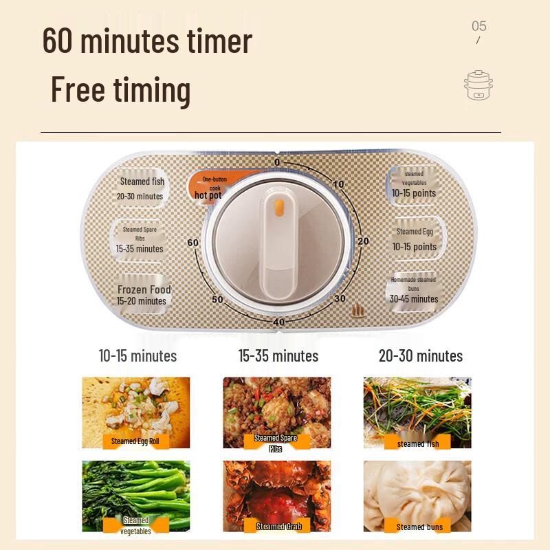Supor Multi-function Electric Steamer