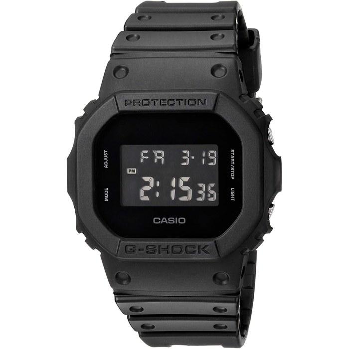Casio G-Shock Solid Colors Unisex Watch DW-5600BB-1 Black