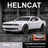 Dodge Challenger Hellcat Toy Car for 1: 32 Scale Die Cast Metel Cars Toy Pull Back Hellcat Model Cars with Sound and Light