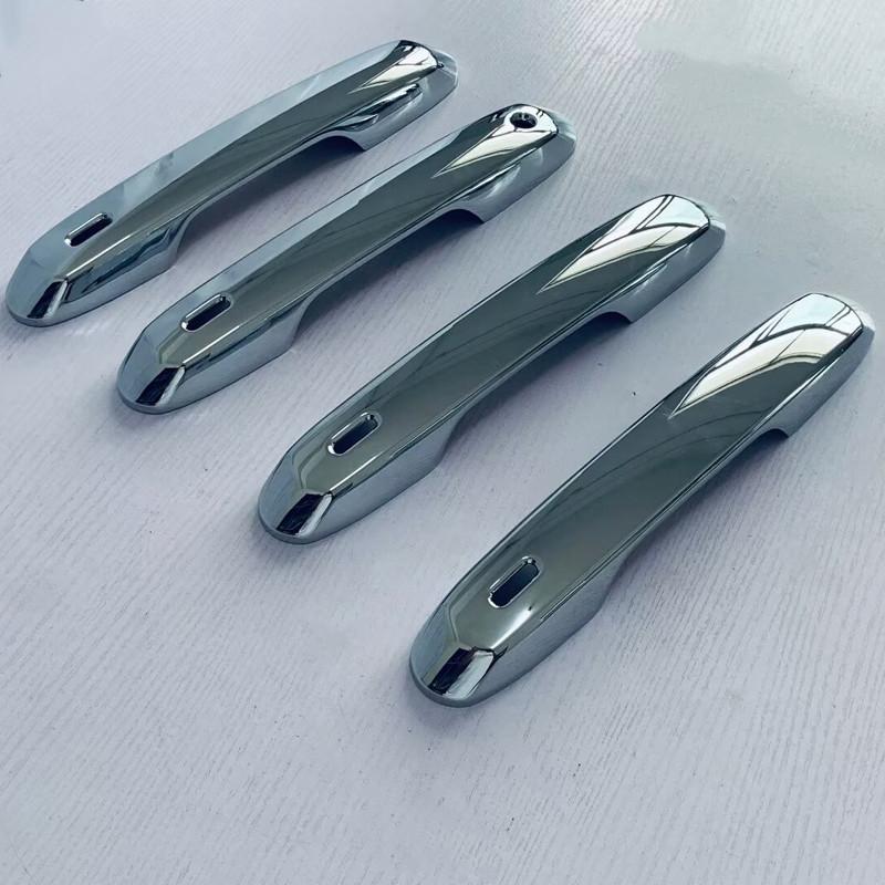 For Lexus GX550 GX 550 2024 2025 Car Chrome Exterior Door Handle Trim Decal Styling Accessories ABS Carbon 4pcs