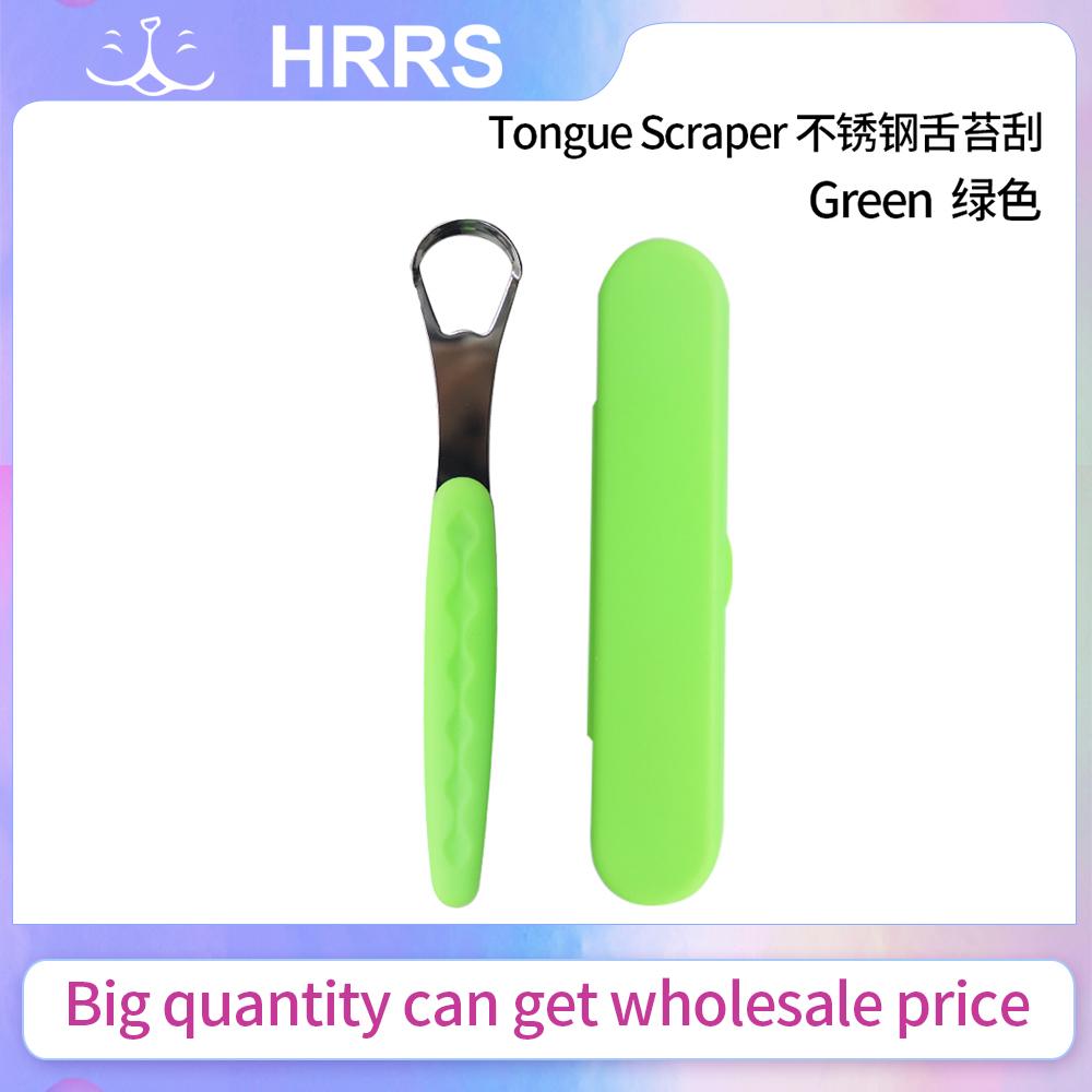 

1Pc Portable Stainless Steel Tongue Cleaner Tongue Scraper Bad Breath Mouth Cleaner Dentisty Oral Hygiene Care