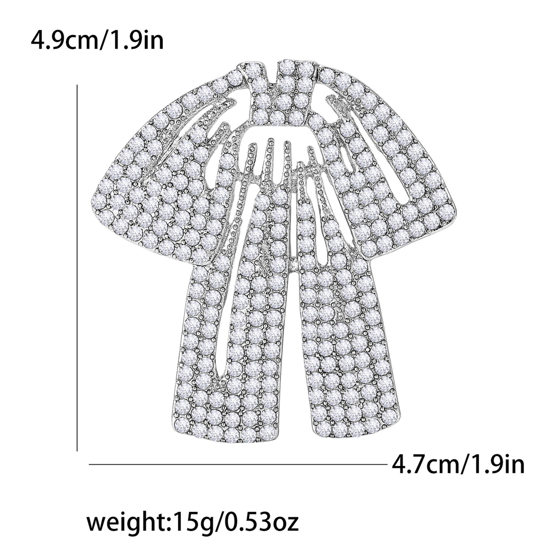 

Модная креативная брошь-бант из сплава со стразами, высококачественная темпераментная женская одежда, корсаж, ювелирные изделия, булавка
