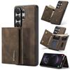 DG.MING-M1 Luxury 2-in-1 Removable Magnetic Flip Premium PU Leather Case Wallet Card Holder Back Cover For Cell Phones