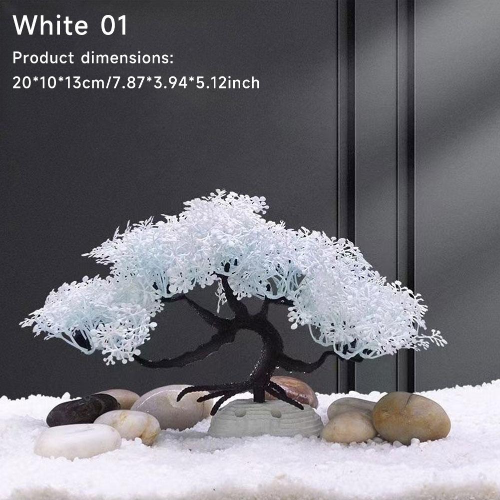 1 шт. Реалистичная Сакура Декорация для Аквариума Креативное Красивое Украшение для Аквариума Декор для Аквариума Декор для Офиса