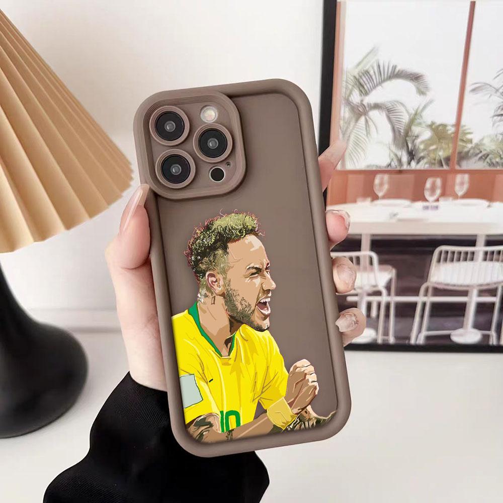 Fotbalová hvězda 10 N-Neymar Pouzdro na telefon pro Xiaomi POCO F8 F7 ULTRA F5 F4 F3 C40 M6 M7 X3 X4 GT X5 X6 X7 TPU Pouzdro DIY Kryt