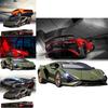 Großes 1:18 Legierungsmodell Lamborghini Blitzauto Mit Blinklichtern Und Geräuschen