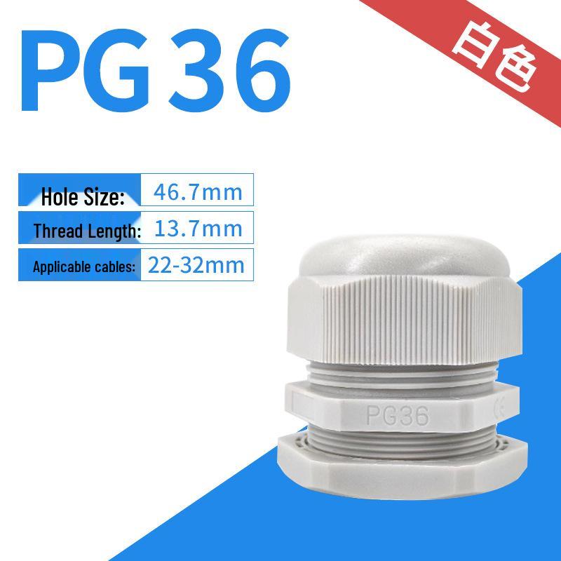 Nylon Waterproof Cable Connector - PG7/9/11/M12/M16 Sealing Gland
