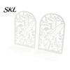 Non-slip Bookends 1 Pair Metal Hummingbird for Shelves, Decorative Heavy Duty Book Ends Stoppers Silhouette Office, Desk, Shelf, Non-Skid Holder