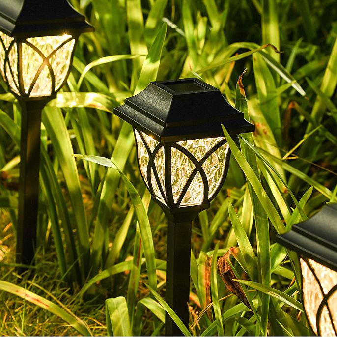 1/2/4/6/8 sztuk Led lampy słoneczne do dekoracji ogrodu na zewnątrz wodoodporne oświetlenie LED krajobraz ziemi energia słoneczna Yard lampa trawnikowa oświetlenie ścieżki