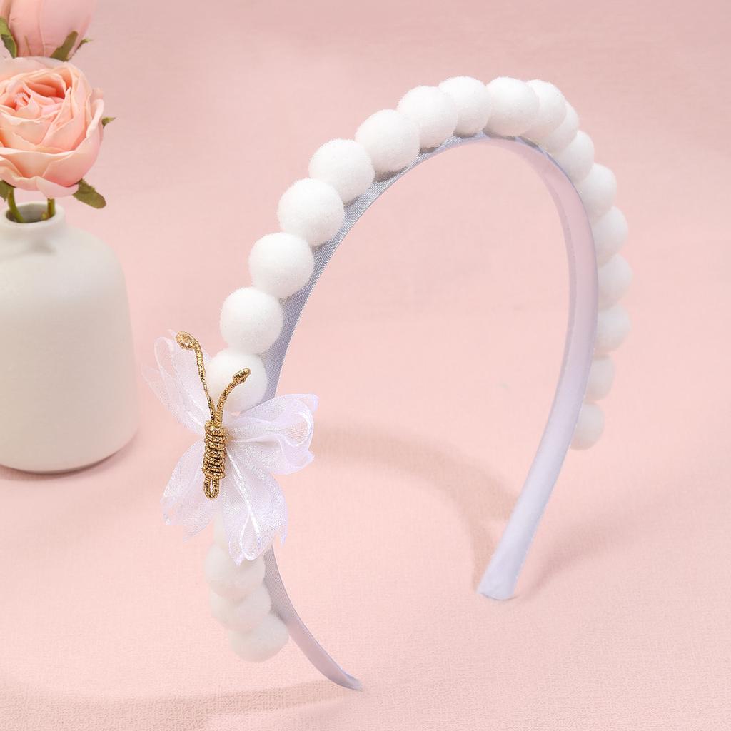 Modische Glitzer-Stern-Stirnbänder für Mädchen Regenbogen-Spitze Haarband Niedliche Schmetterlingsform Haarreif Kinder Party Haaraccessoires