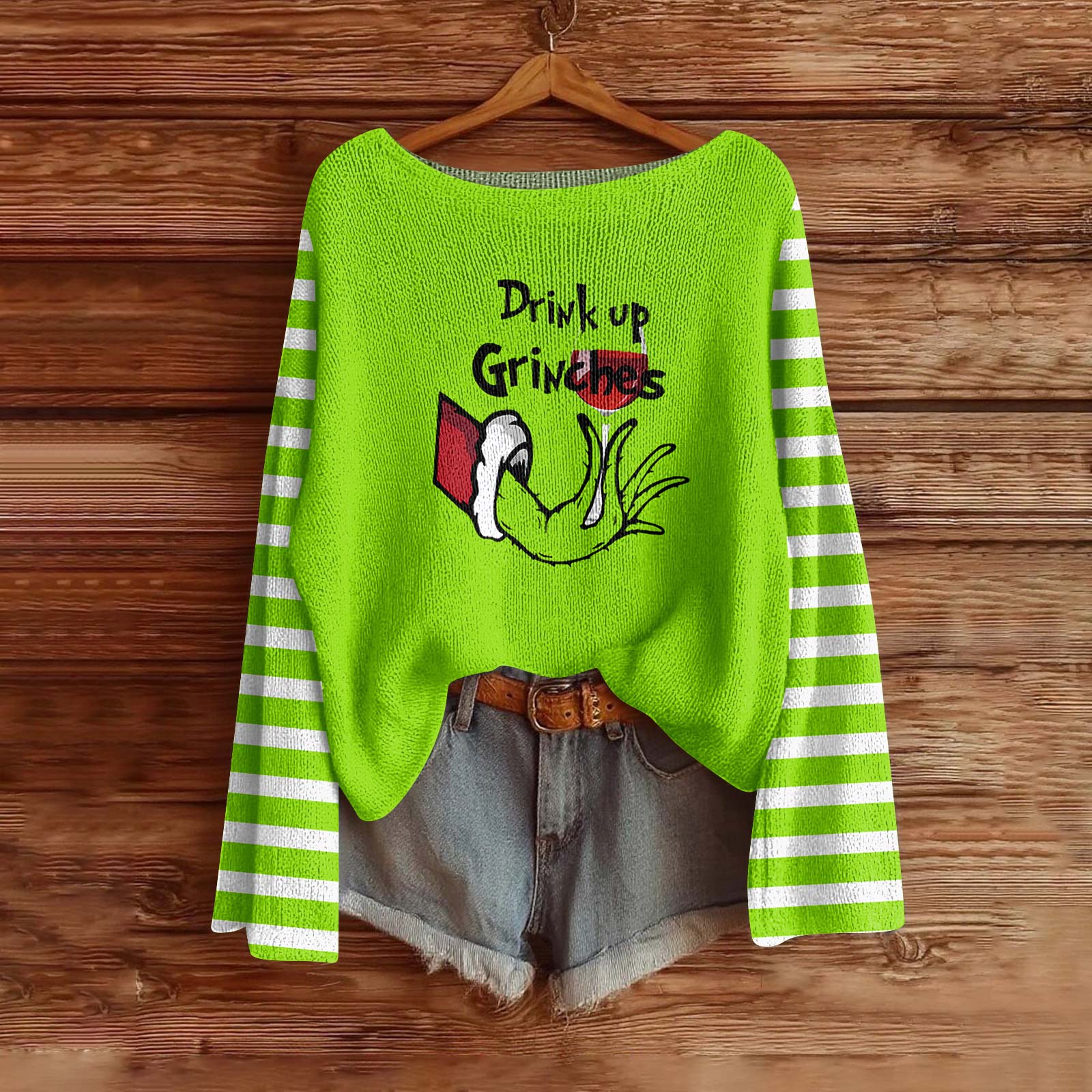 

Женская мода с длинным рукавом, рождественский принт «Снеговик-снежинка», куртка, кардиган XXL