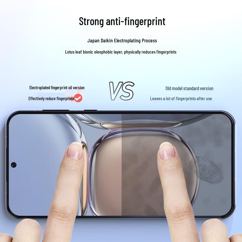 Langke Vollbild-Schutzfolie aus gehärtetem Glas für Huawei P50/P50E