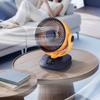 LED Digital Display Desktop Electric Fan 120° Rotating Outdoor Camping Fan  Household
