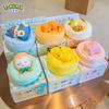Pokemon Figure Set Starry Dream Series 6 Styles, Sleeping Pikachu Meowth Rowlet, Cute Action Model Toy Collection for Kids